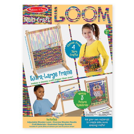 Melissa & Doug Multi-Craft Weaving Loom 9381
